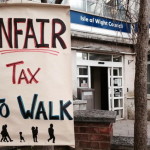 Unfair Tax to Walk banner :