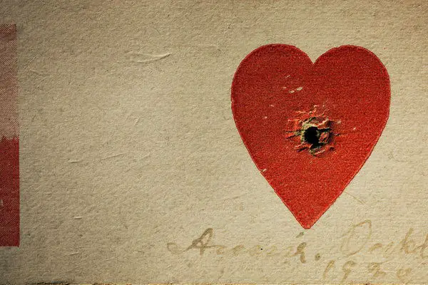 Annie Leibovitz love heart shot: