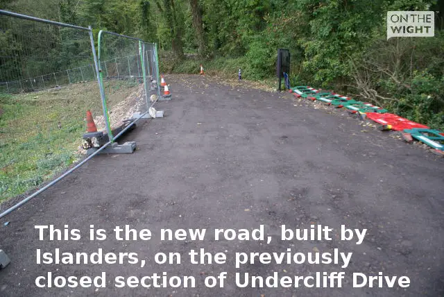 Undercliff Drive new road: