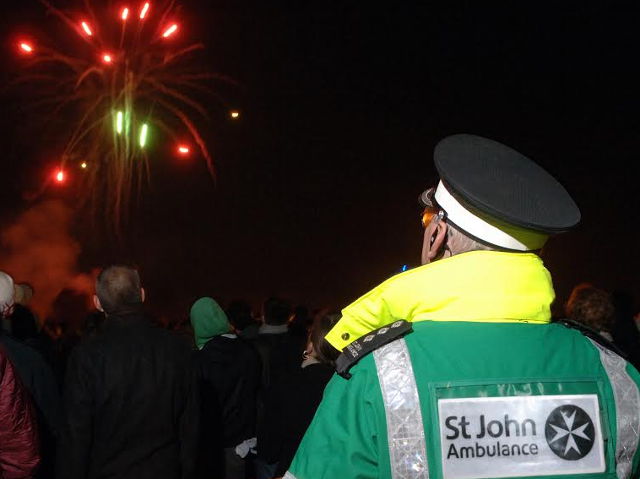St Johns Ambulance Fireworks night