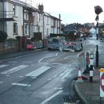 Road closed road works shanklin