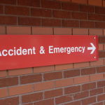 Accident and emergency signage: