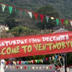 VentnorVille banner with bunting