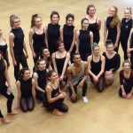 Ryde Academy dancers with Layton