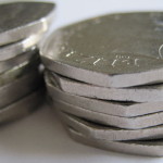 50 pence pieces