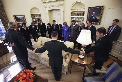 Prayer in the oval office