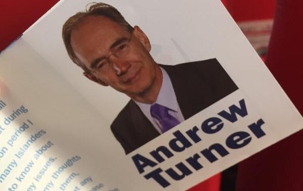 Andrew Turner leaflet handed out to Red Jet customers - sparklypips