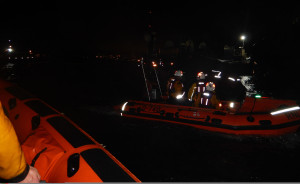 Cowes RNLI 30 March 2015 Tug Rescue