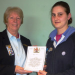 Robyn Downer Queens award girlguides