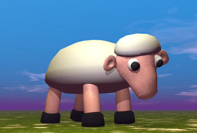 computerised sheep