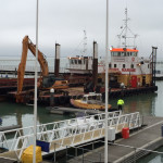 Cowes harbour dredging