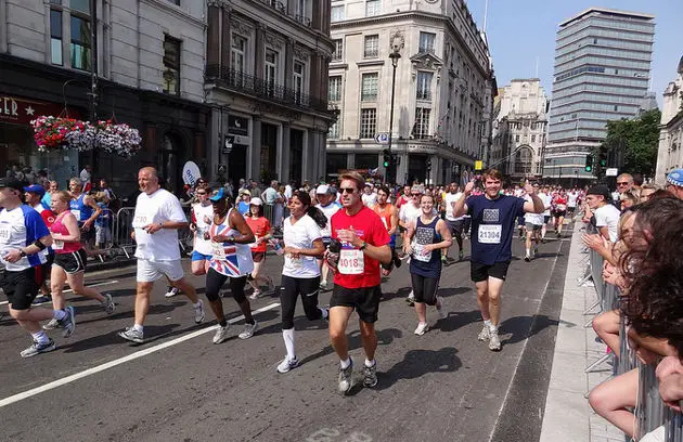 London 10k run:
