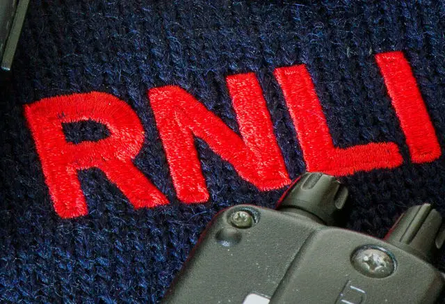 RNLI embroidered logo
