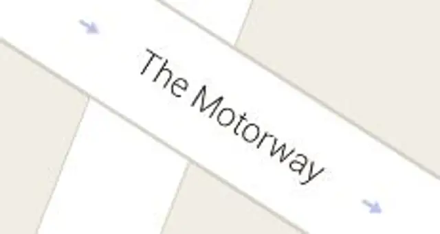 The Motorway - closeup