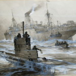 War at Sea painting:
