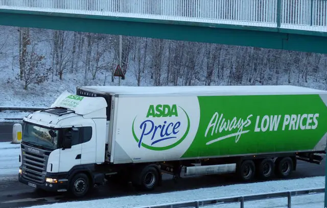 AsDA low prices lorry