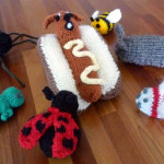 Knitted bugs