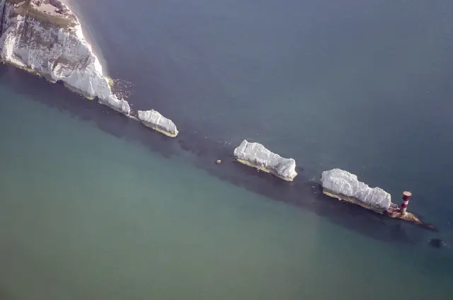 The Needles from the air