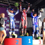 Becky Cook trials rider taking first place