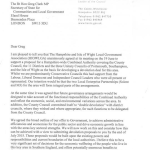 Hampshire letter talking about devolution - 1/2
