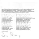 Hampshire letter talking about Devolution 1/2