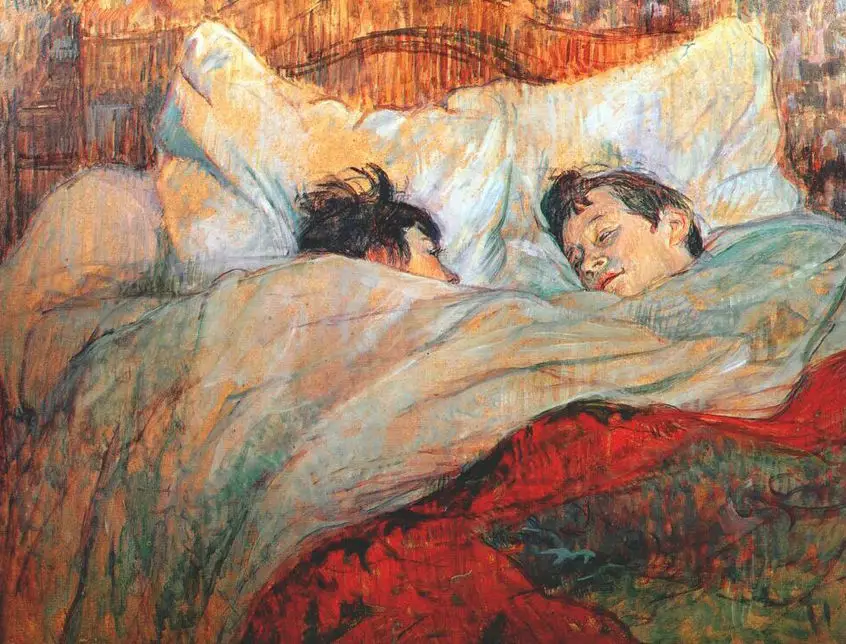 The Bed by Henri de Toulouse 