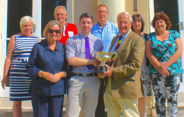 2015 Royal County Show winners with Martin White