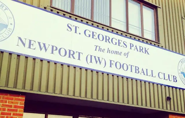 Newport football club - signage