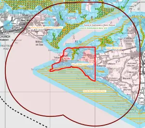 Fracking potential on Isle of Wight - SZ38a - West of Wight