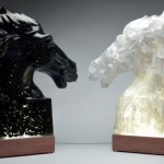 Guido Oakley's crystal horses