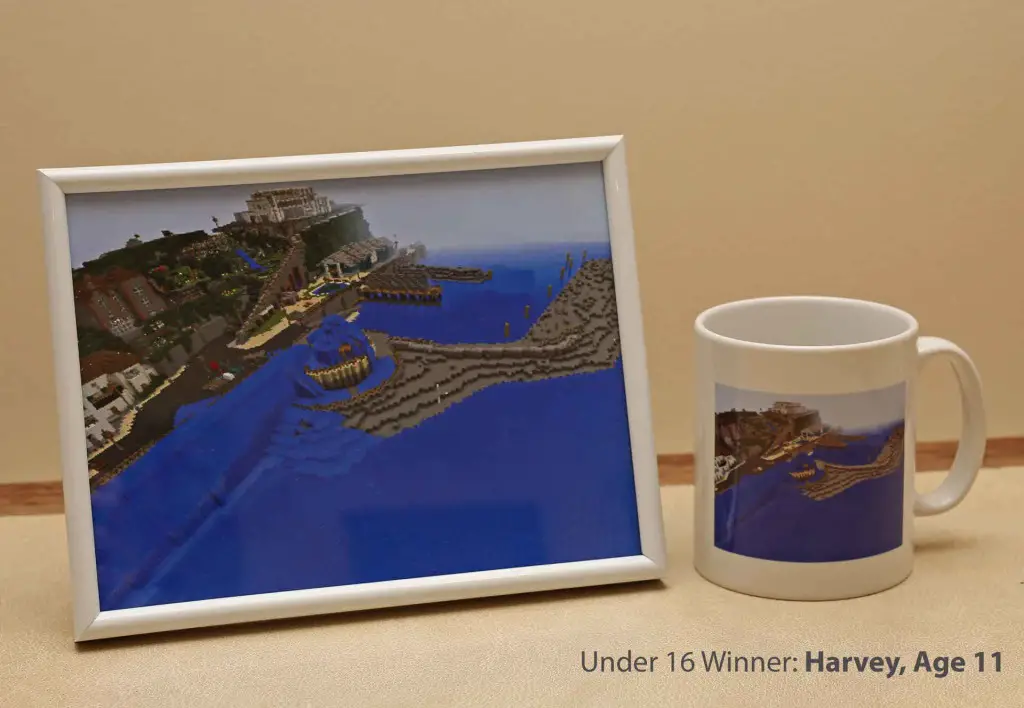 Harvey Ellison's fantastic Minecraft Tsunami
