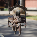 breast-feeding sculpture