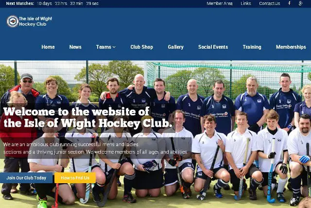 Isle of Wight Hockey Club website