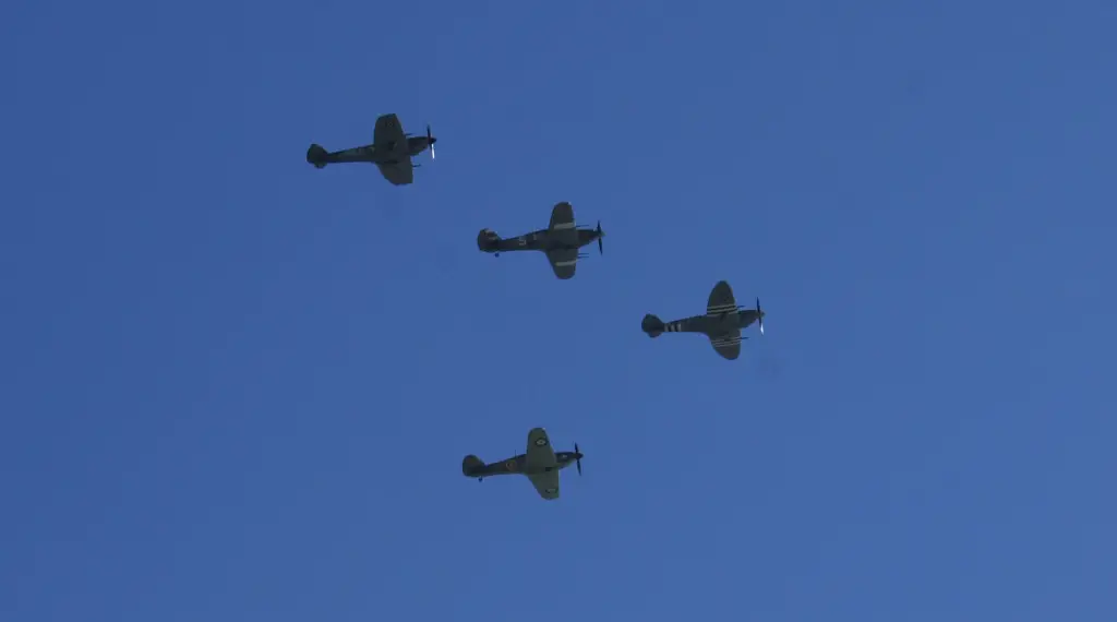 Battle of Britain Day fly past - 15 Sep 2015