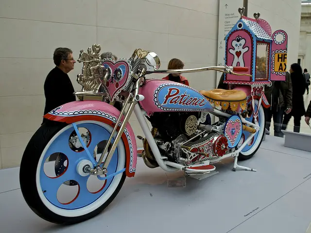 Grayson Perry's motorbike
