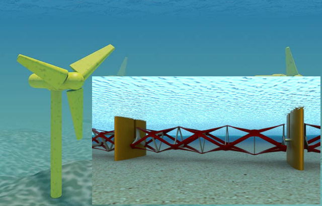 PTEC-Underwater-turbines - and keplar scheme