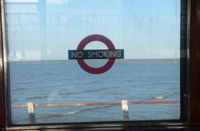 no smoking island line train