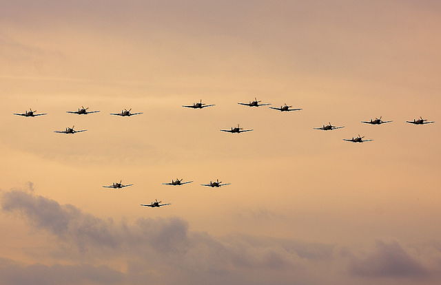 spitfire formation