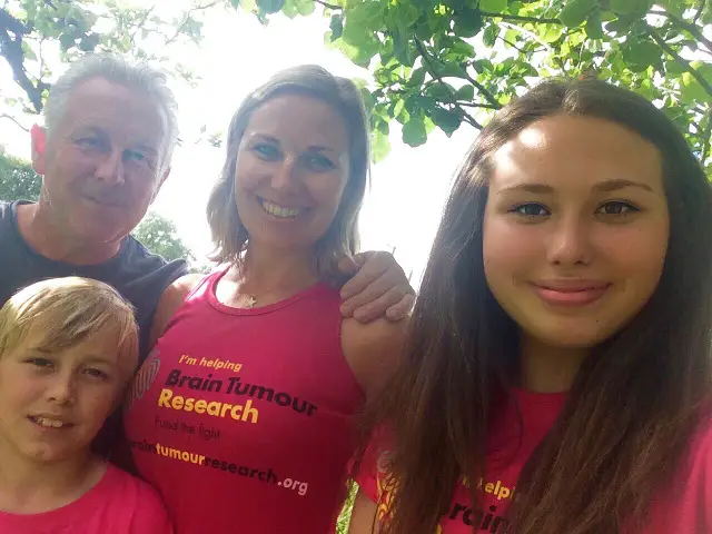 Charlotte and family are supporting Brain Tumour Research in memory of Mike and Jenny Parry