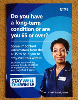 stay well leaflet outside