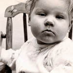 Baby from the 1950s
