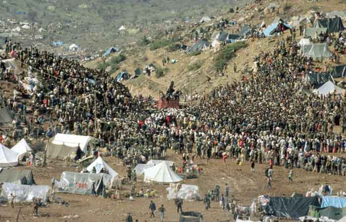 Kurdish refugees