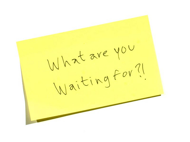 what are you waiting for post it 
