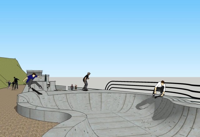 Ventnor Skatepark Concept Designs