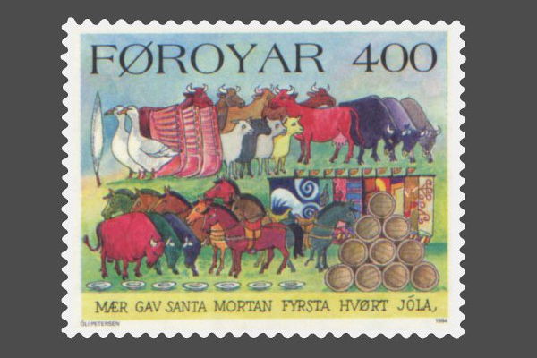 faroe stamp of twelve days