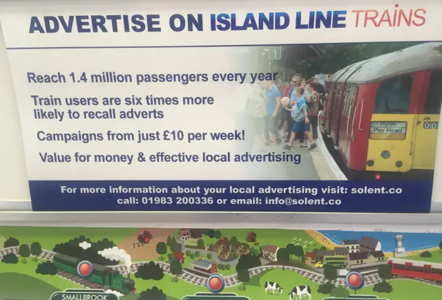 island line advert
