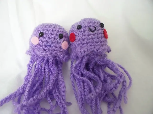 knitted jellyfish