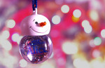 merry christmas snowman decoration