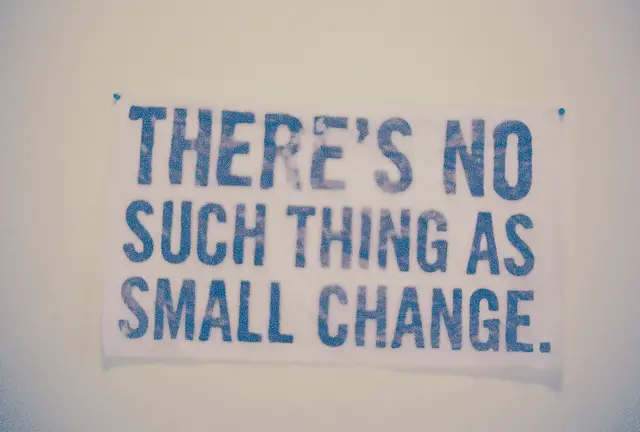 small change quotation