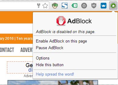 How to whitelist with AdBlock